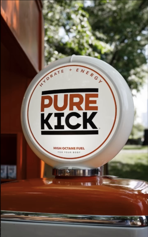 Pure Kick and Harley-Davidson campaign media