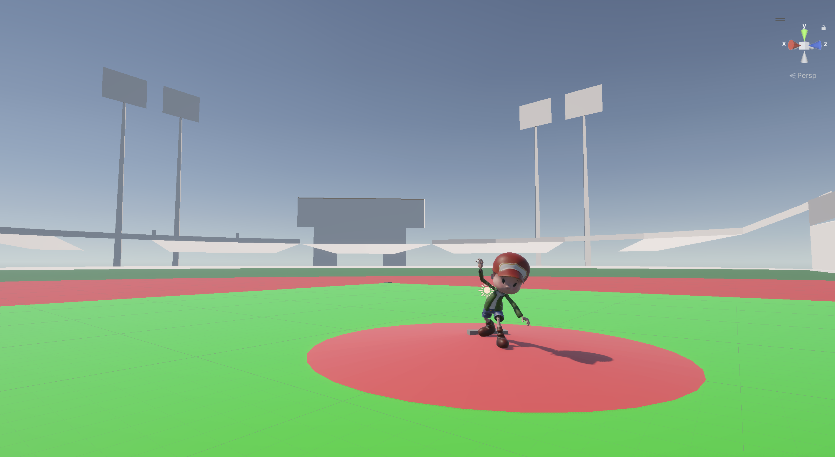 VR baseball pitch simulation in Unity